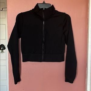 Cropped running jacket
